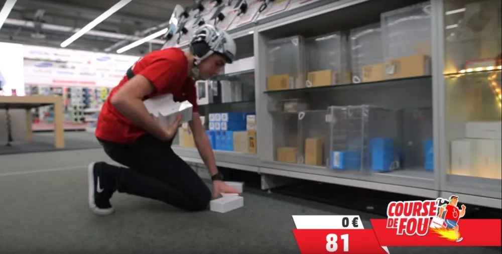 Media Markt : 100 secondes pour dévaliser le magasin !