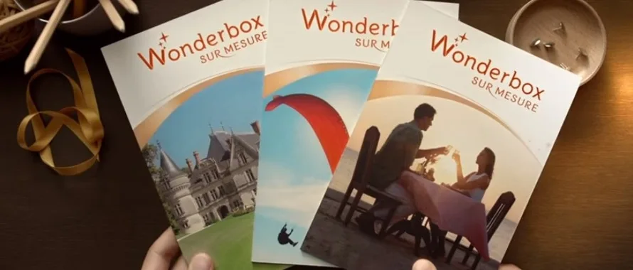 Les coffrets sur mesure de Wonderbox pour Noël