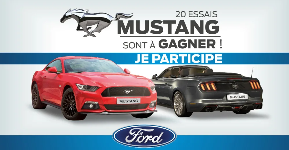 La mythique FORD MUSTANG arrive à Limoges !