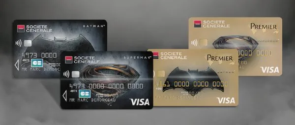 Société Générale commercialise des cartes super-héros
