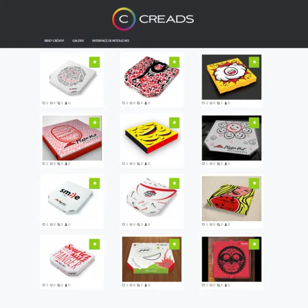 Creads Galerie Pizza Hut