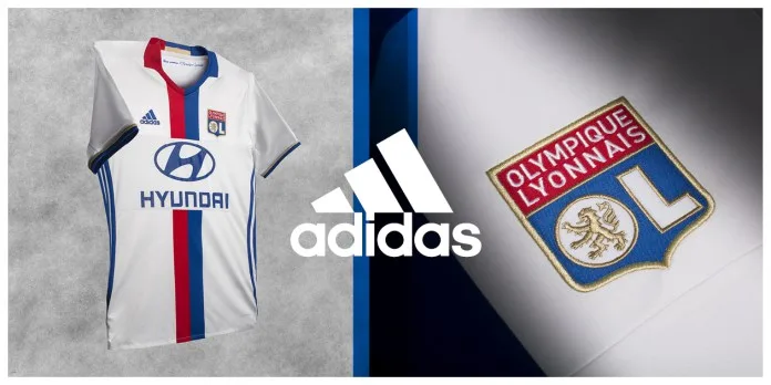 Adidas présente ses nouveaux maillots de l'Olympique Lyonnais