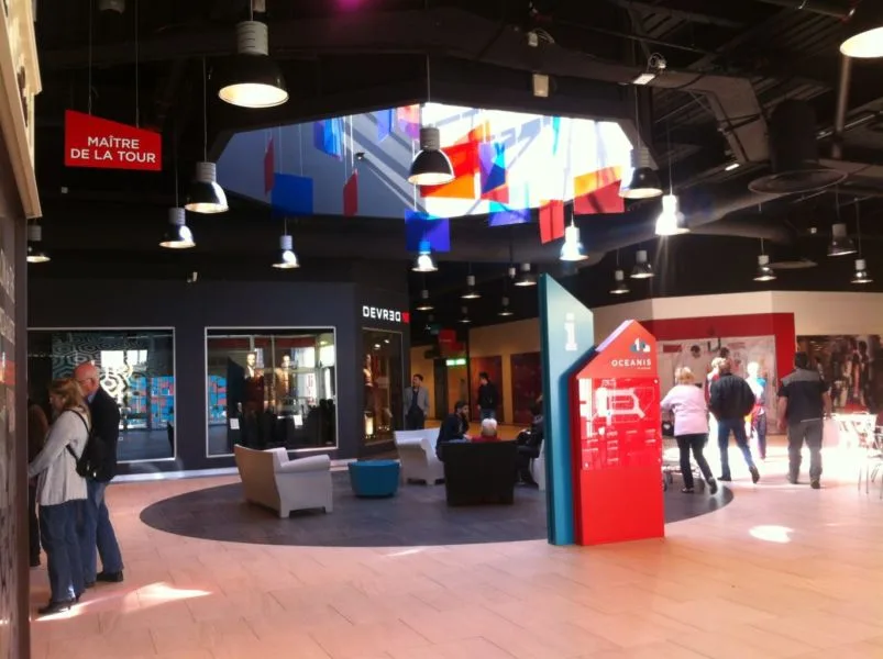 Le Centre commercial Océanis, à Saint-Nazaire, devient un véritable village commercial avec AKDV