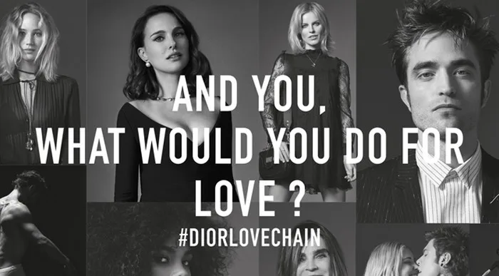 « Love Chain » de Dior, la campagne caritative de la rentrée