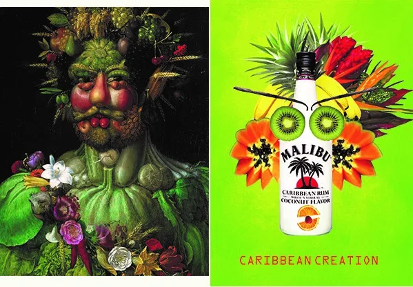 Art Giuseppe Arcimboldo x Malibu - Vertumne