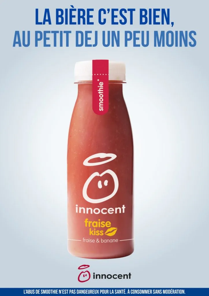 Innocent "La bière c'est bien, au petit dej un peu moins"