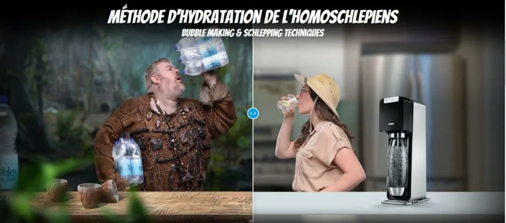 Sodastream nous projette dans un futur sans plastique