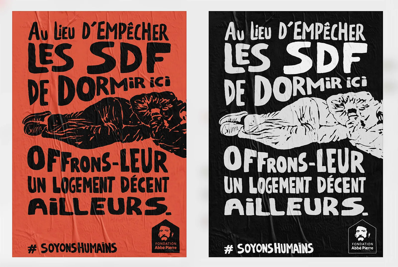 #Soyonshumains : quand la fondation Abbé Pierre dénonce le mobilier urbain anti-SDF