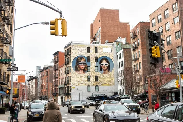 Les Rues de New York et Milan s’habillent en GUCCI pour promouvoir la nouvelle collection