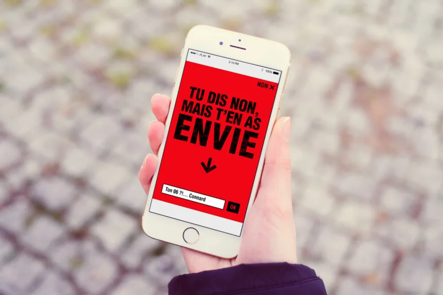#NonCestNon : la publicité intrusive pour dénoncer le harcèlement subi par les femmes