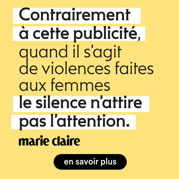 Du silence... pour les violences faites aux femmes.