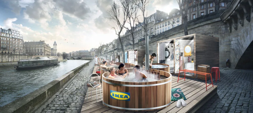 IKEA mise sur une expérience 100% nordique à Paris
