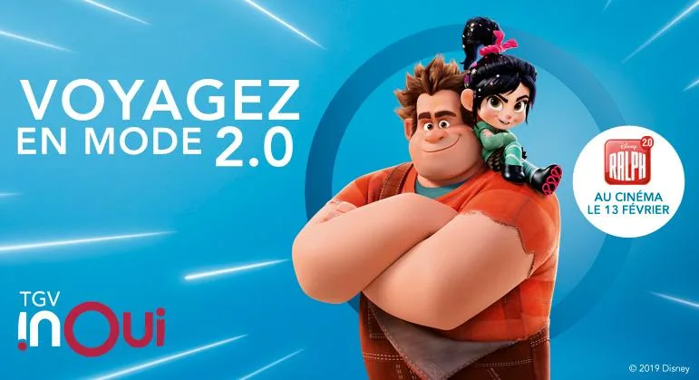Vivez des moments magiques avec TGV INOUI et THE WALT DISNEY COMPANY FRANCE