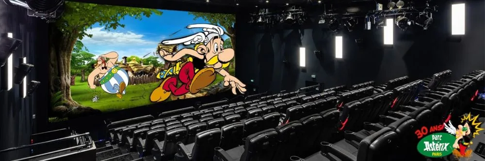 Une pluie de menhirs pour la nouvelle attraction du parc Astérix