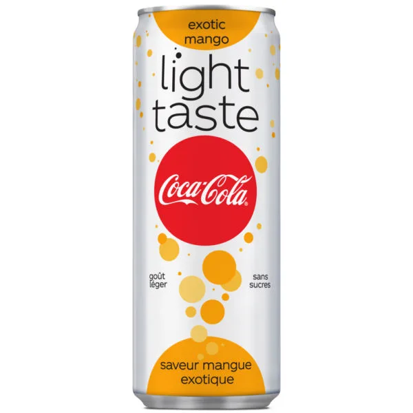 coca-cola light exotic mango