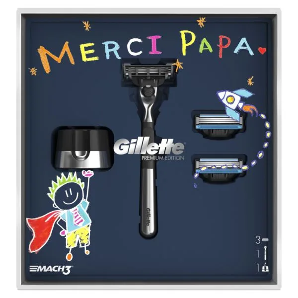 Coffret Gillette Merci Papa