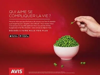 Avis App nouvelle campagne pour le lancement