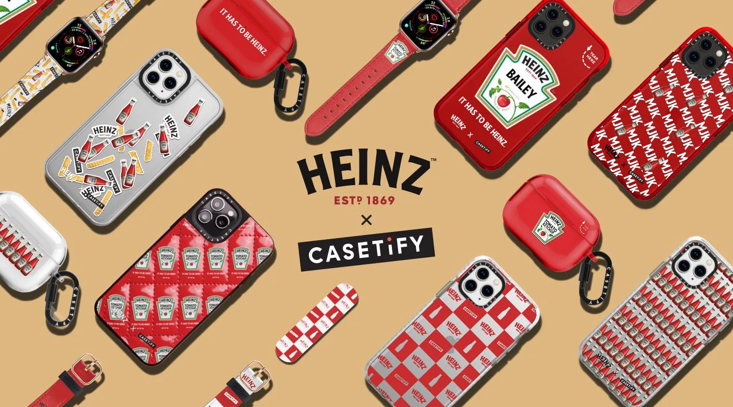 Heinz x Casetify  : et si vous faisiez exprès de mettre du ketchup sur votre portable ?