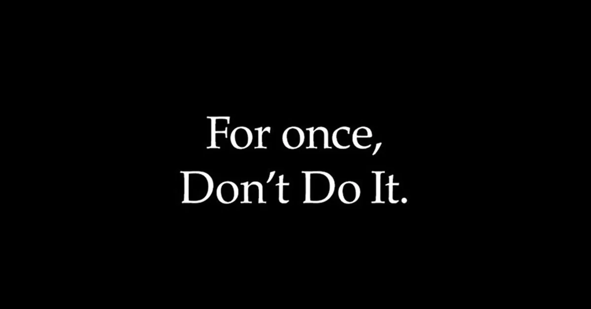 Don't do it : Nike modifie son célèbre slogan en soutien aux manifestations contre le racisme.
