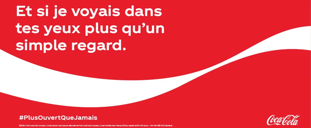 Post-covid : Coca-Cola s'ouvre à la nouvelle normalité avec un poème