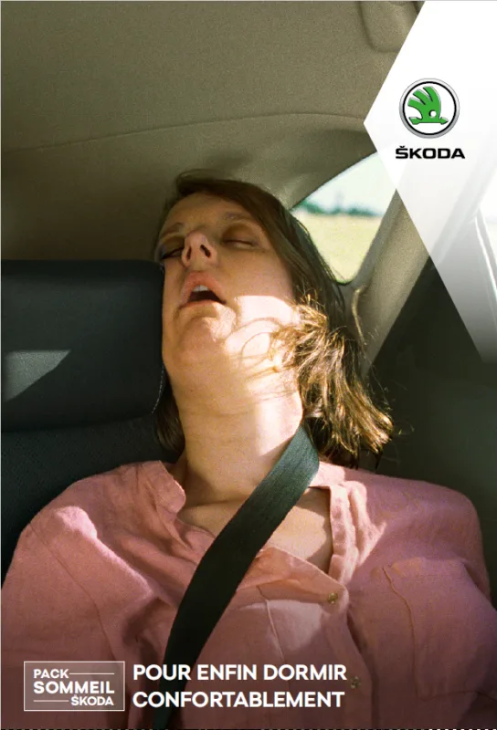 Nouvelle campagne Skoda - Pack Sommeil