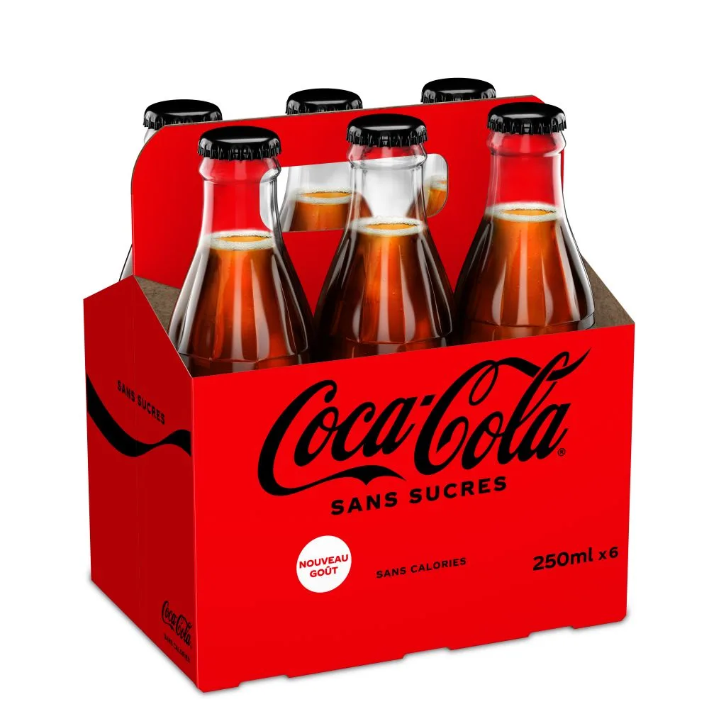 Coca-Cola sans sucres : Nouvelle cannette, nouveau design, nouvelle saveur !