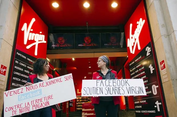 La fin de Virgin Megastore ?